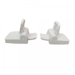 Bemis HG55 PL Replacement Toilet Seat Hinge Set - HG0055000 White