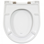 Jika Lyra Plus Standard Close Quick Release Toilet Seat & Cover White H8903840000631