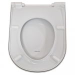 Duravit D-Code Soft Close Quick Release Toilet Seat & Cover White 0028590000