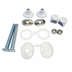 Duravit D-Code Soft Close Compact Toilet Seat Hinge Set 0061910099