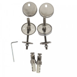 Celmac Fusion Soft Close Toilet Seat Hinge Set FSXSTSS