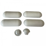 Laufen Pro Slim Toilet Seat And Cover Buffer Set White H8926580000001 - 8.9265.8