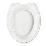 EuroShowers Simple Soft Close Toilet Seat  & Cover White 84310