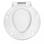 Duravit Starck 1 Soft Close Toilet Seat & Cover White 0065880099