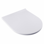 BagnoDesign Koy Slim Soft Close Toilet Seat And Cover White Matt Finish BDS-KOY-330S-C-MW