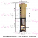 Roca Meridian-N Soft Close Toilet Seat Damper Set AI0022000R