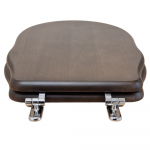 Hidra Ellade Standard Close Toilet Seat & Cover Walnut DZ