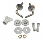 Pressalit Magnum 104 Bottom Fix Toilet Seat Hinge Set B33P999