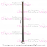 Armitage Shanks Astra Seat Rod And Rivet Set SV236MY
