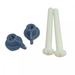 Bemis HG53 Replacement Toilet Seat Hinge Set - HG0053000-White