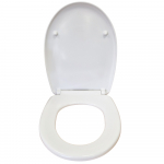 Cersanit Delfi Soft Close Quick Release Toilet Seat & Cover White K98-0191