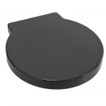 Ideal Standard Space Alternative Soft Close Quick Release Toilet Seat & Cover Black CH.SPACESOFTBLK