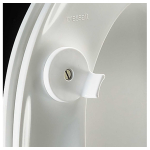 Pressalit Ergosit Standard Close Bottom Fixing Toilet Seat Without Cover White R29000-D92999
