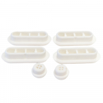 Duravit D-Code Toilet Seat Buffer Set 1002730000