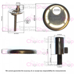 Roper Rhodes Zest Soft Close Toilet Seat Hinge Set SP12837 + SP12838