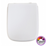 Faleri Medina Standard Close Toilet Seat & Cover Polyester Resin Colour Option S341P07/A