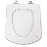 Roca Dama Senso Soft Close Toilet Seat & Cover White A801512004