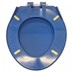 Cameron Plastics Osprey Standard Close Toilet Seat And Cover Sorrento Blue CP-OSP-SBL