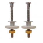 FixRite Professional Non-Slip Toilet Seat Fixing Pack With Tightening Tool Bottom Fix FR200400