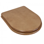 Gala Noble Standard Close Toilet Seat & Cover - Walnut 5161085