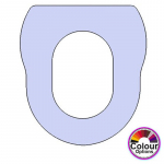 Heritage Colonial Standard Close Replacement Toilet Seat & Cover Lacquered Wood CH-SAN-COL
