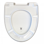Porcelanosa Hotels Soft Close Toilet Seat & Cover White 100123833