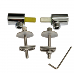 Geberit iCon Soft Close Toilet Seat Hinge Set 598035000