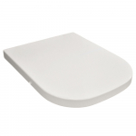 Roca The Gap Compact Soft Close Toilet Seat & Cover White 801732004
