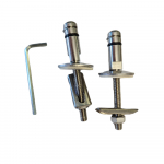 Jacuzzi Veya Soft Close Toilet Seat Hinge Set SILOX501-HINGESET