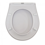 Lecico Perth Soft Close Quick Release Toilet Seat & Cover White STWHSCPER