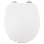 Roca Carmen Supralit Soft Closing Toilet Seat & Cover White 801B5200B