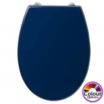 Armitage Shanks Contour 21 Small Standard Close Toilet Seat & Cover Blue - S405636
