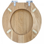 Roper Rhodes Greenwich Soft Closing Toilet Seat and Cover Top Fixing Oak 8099NOSC