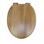 Roper Rhodes Traditional Soft Closing Oak Toilet Seat and Cover Top Fixing 8081NOSC-SF