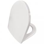 B&Q Cooke & Lewis Luciana Soft Close Original Toilet Seat & Cover White PQCS1308