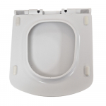 Cersanit Pure Comfort Slim Soft Close Quick Release Toilet Seat & Cover White K98-0102
