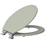 Tavistock Lansdown Soft Close Wooden Toilet Seat & Cover Pebble Grey DC4002-SF
