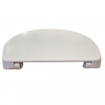 Twyford Alcona Bottom Fix Toilet Seat and Cover White AR7915WH