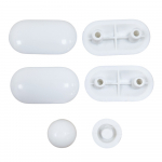 Kohler Odela Toilet Seat & Cover Buffer Set White ETA026-00