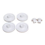 Vitra Replacement Toilet Seat and Cover Buffer Set White 421822