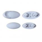 Laufen Gallery Toilet Seat & Cover Buffer Set White H8951780000001 - 8.9517.8