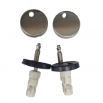 Moods Mimosa Soft Close Toilet Seat Hinge Set PJH1498