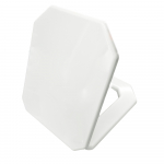 Duravit 1930's Series Octagonal Hole Duraplast Soft Close Toilet Seat & Cover White 0064890000
