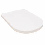 Duravit D-Code Soft Close Quick Release Toilet Seat & Cover White 0028590000