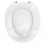 Pressalit Zaga Standard Close Bottom Fixing Toilet Seat & Cover White 314000-UN9999