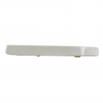 Celmac Disco D-Shaped  Soft Close Toilet Seat & Cover With Stainless Steel Hinges White 20721512
