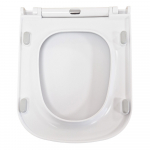 Cersanit Caspia Slimline Soft Close Toilet Seat & Cover White K98-0145