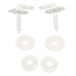 Cersanit Market Polypropylene Standard Close Toilet Seat & Cover White K98-0045