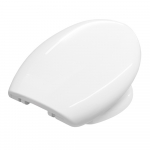 EuroShowers Simple Soft Close Toilet Seat  & Cover White 84310