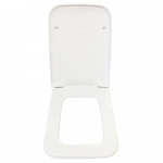 Geberit iCon Square Soft Close Quick Release Toilet Seat and Cover 500.837.01.1 - White